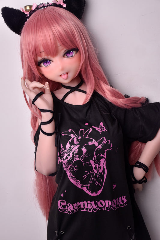 ElsaBabe 148 cm Anime-Puppe Platin-Silikon-Sexpuppe Erotisches Spielzeug mit Metallskelett, Furukawa Natsuki
