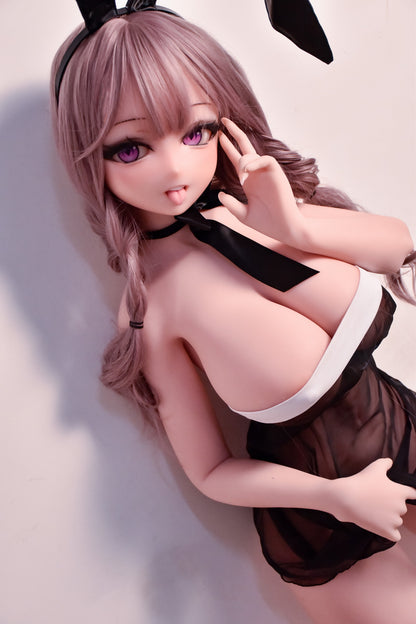 ElsaBabe 148 cm Anime-Puppe Platin-Silikon-Sexpuppe Erotisches Spielzeug mit Metallskelett, Furukawa Natsuki