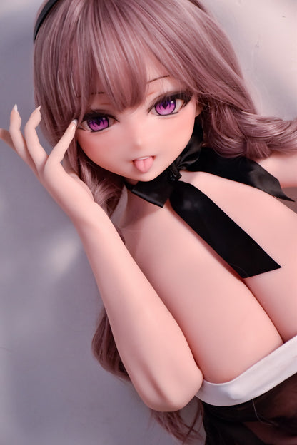 ElsaBabe 148 cm Anime-Puppe Platin-Silikon-Sexpuppe Erotisches Spielzeug mit Metallskelett, Furukawa Natsuki