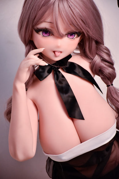 ElsaBabe 148 cm Anime-Puppe Platin-Silikon-Sexpuppe Erotisches Spielzeug mit Metallskelett, Furukawa Natsuki