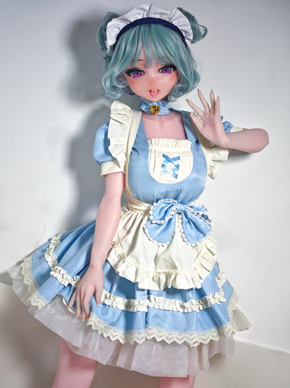 ElsaBabe 148 cm Anime-Puppe Platin-Silikon-Sexpuppe Erotisches Spielzeug mit Metallskelett, Furukawa Natsuki