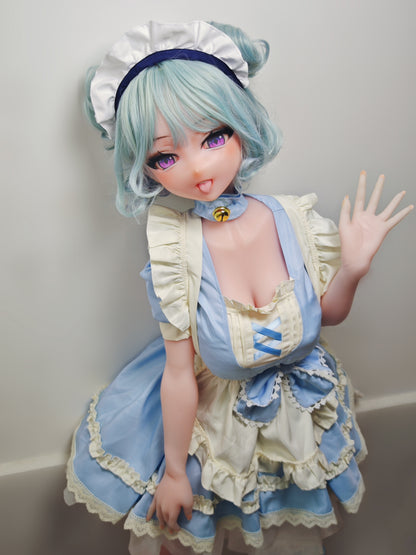 ElsaBabe 148 cm Anime-Puppe Platin-Silikon-Sexpuppe Erotisches Spielzeug mit Metallskelett, Furukawa Natsuki