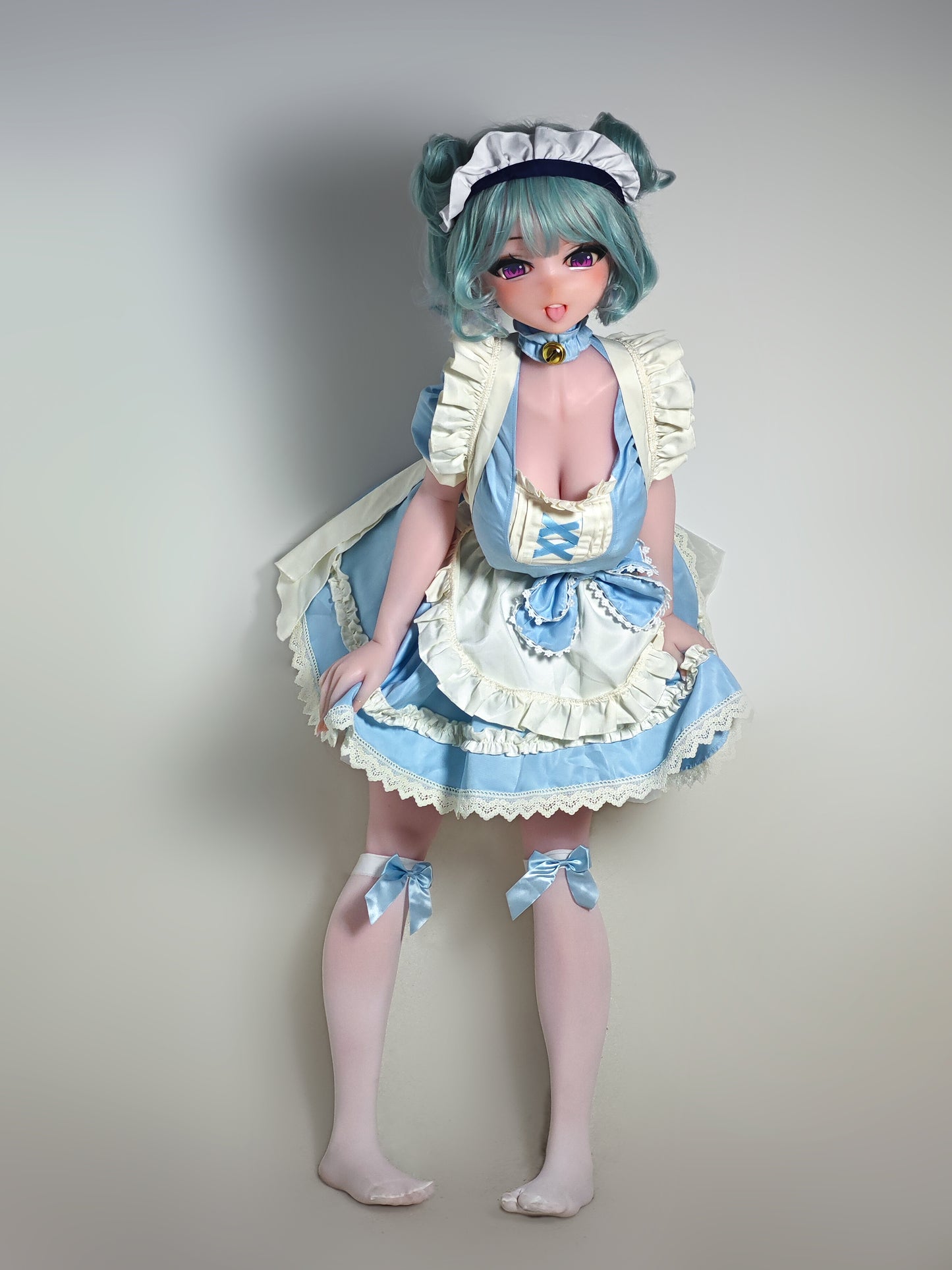 ElsaBabe 148 cm Anime-Puppe Platin-Silikon-Sexpuppe Erotisches Spielzeug mit Metallskelett, Furukawa Natsuki