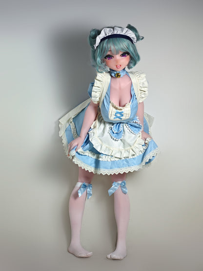 ElsaBabe 148 cm Anime-Puppe Platin-Silikon-Sexpuppe Erotisches Spielzeug mit Metallskelett, Furukawa Natsuki