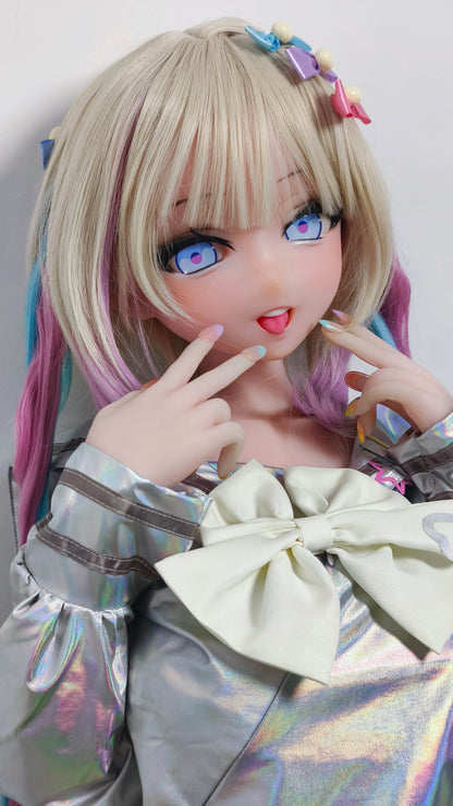 ElsaBabe 148 cm Anime-Puppe Platin-Silikon-Sexpuppe Erotisches Spielzeug mit Metallskelett, Furukawa Natsuki
