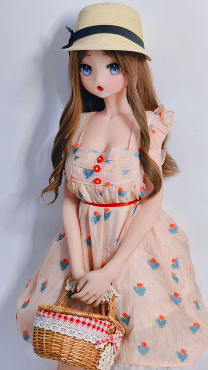 ElsaBabe 148 cm Anime-Puppe Platin-Silikon-Sexpuppe Erotisches Spielzeug mit Metallskelett, Furukawa Natsuki
