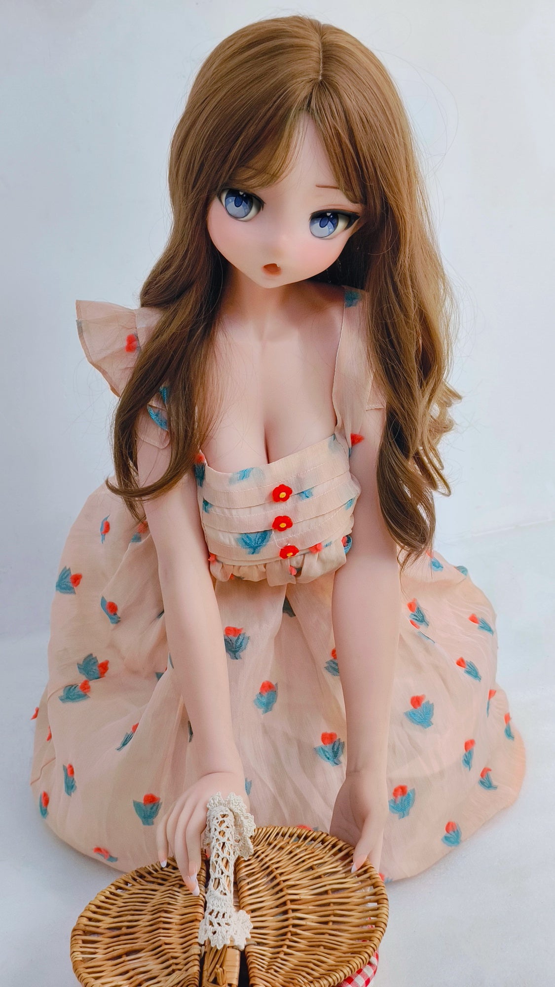 ElsaBabe 148 cm Anime-Puppe Platin-Silikon-Sexpuppe Erotisches Spielzeug mit Metallskelett, Furukawa Natsuki