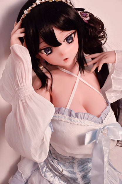 ElsaBabe 148 cm Anime-Puppe Platin-Silikon-Sexpuppe Erotisches Spielzeug mit Metallskelett, Furukawa Natsuki