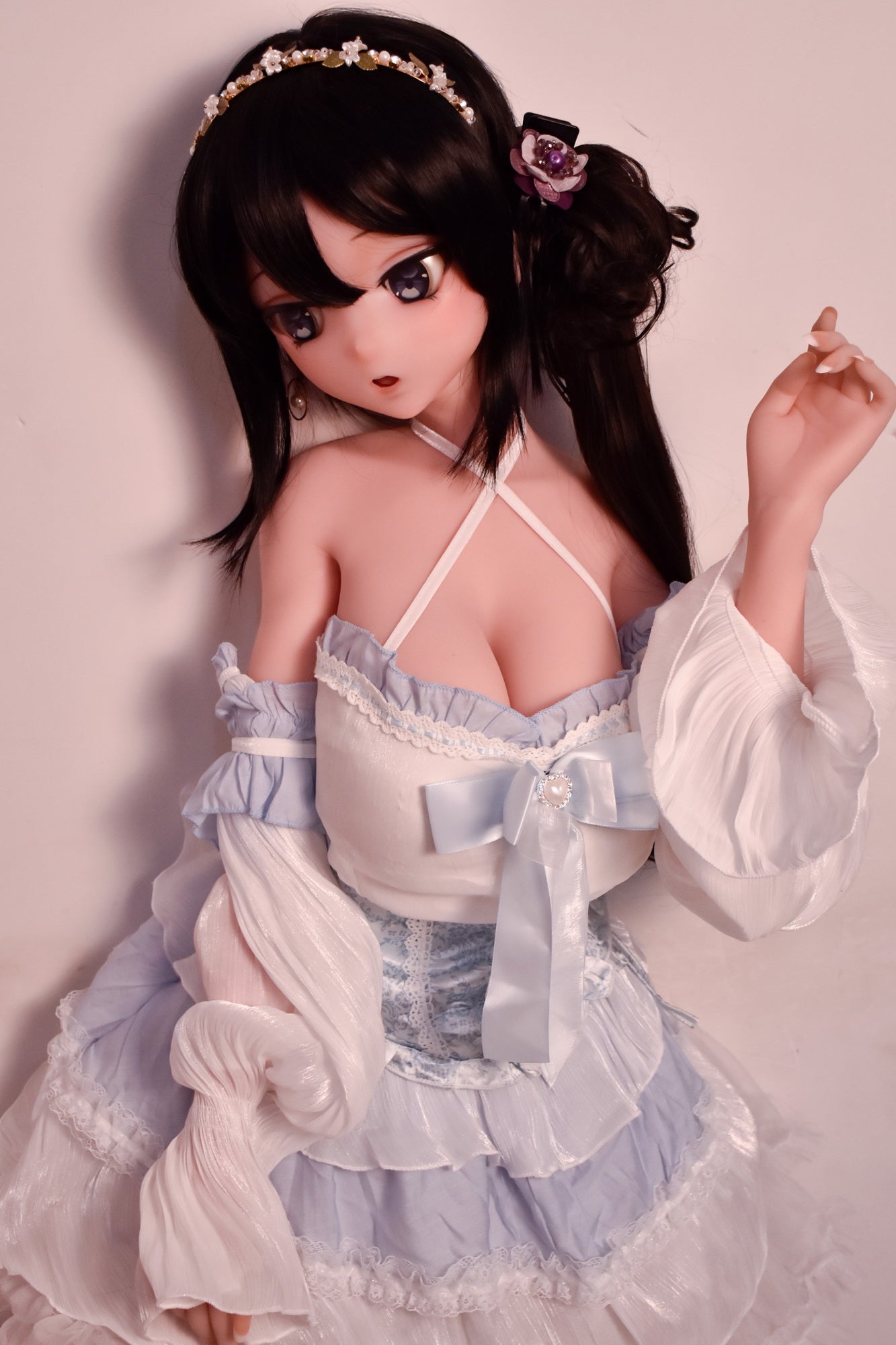 ElsaBabe 148 cm Anime-Puppe Platin-Silikon-Sexpuppe Erotisches Spielzeug mit Metallskelett, Furukawa Natsuki