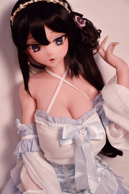 ElsaBabe 148 cm Anime-Puppe Platin-Silikon-Sexpuppe Erotisches Spielzeug mit Metallskelett, Furukawa Natsuki