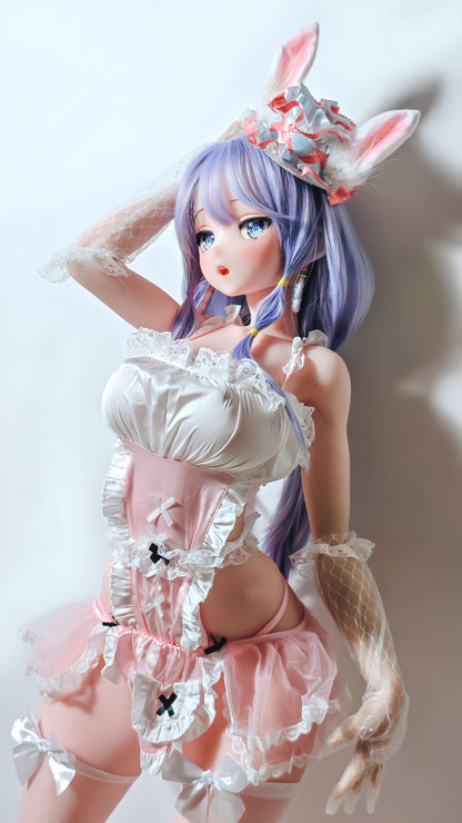 ElsaBabe 148 cm Anime-Puppe Platin-Silikon-Sexpuppe Erotisches Spielzeug mit Metallskelett, Furukawa Natsuki