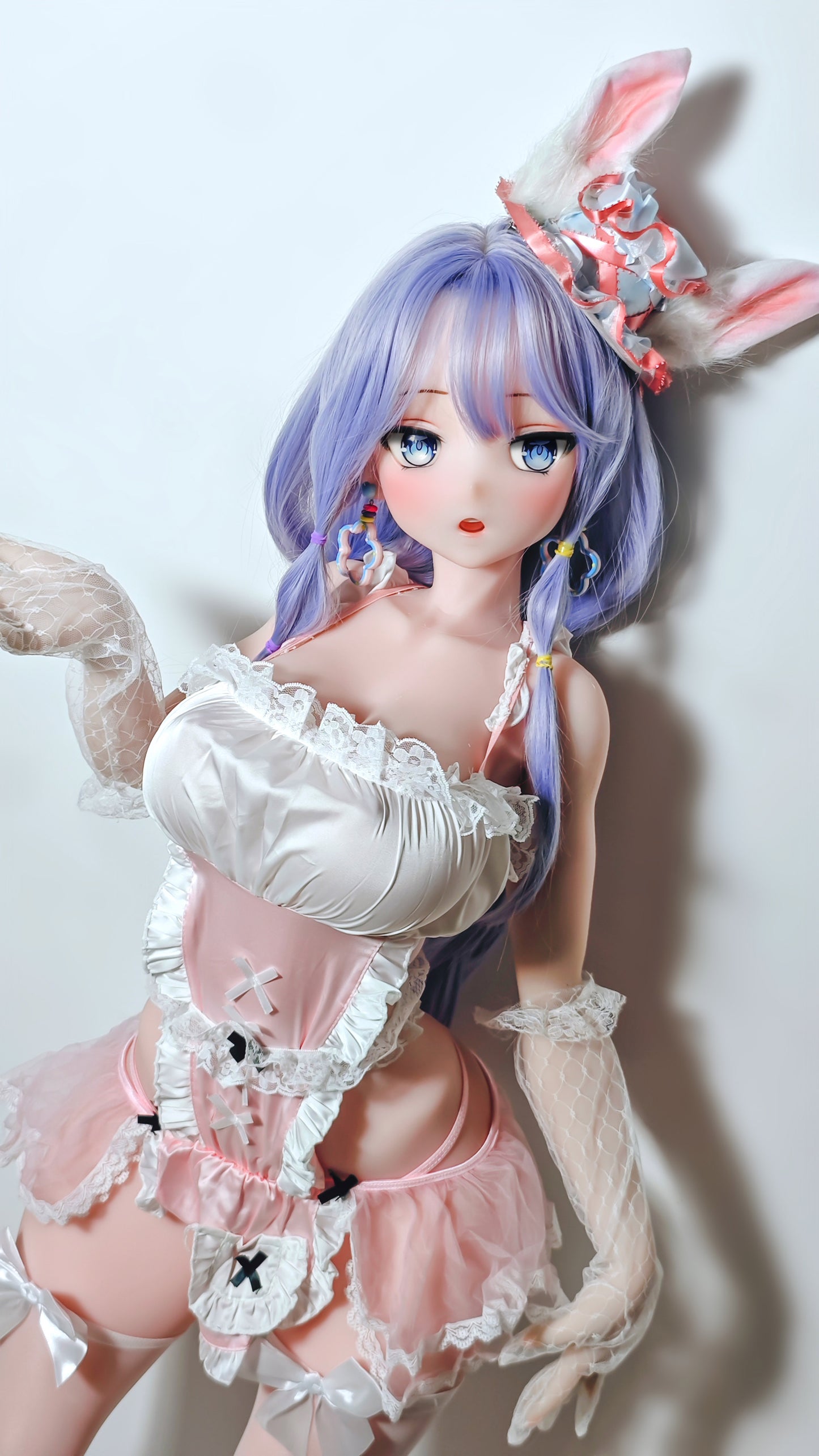 ElsaBabe 148 cm Anime-Puppe Platin-Silikon-Sexpuppe Erotisches Spielzeug mit Metallskelett, Furukawa Natsuki