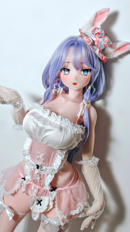 ElsaBabe 148 cm Anime-Puppe Platin-Silikon-Sexpuppe Erotisches Spielzeug mit Metallskelett, Furukawa Natsuki