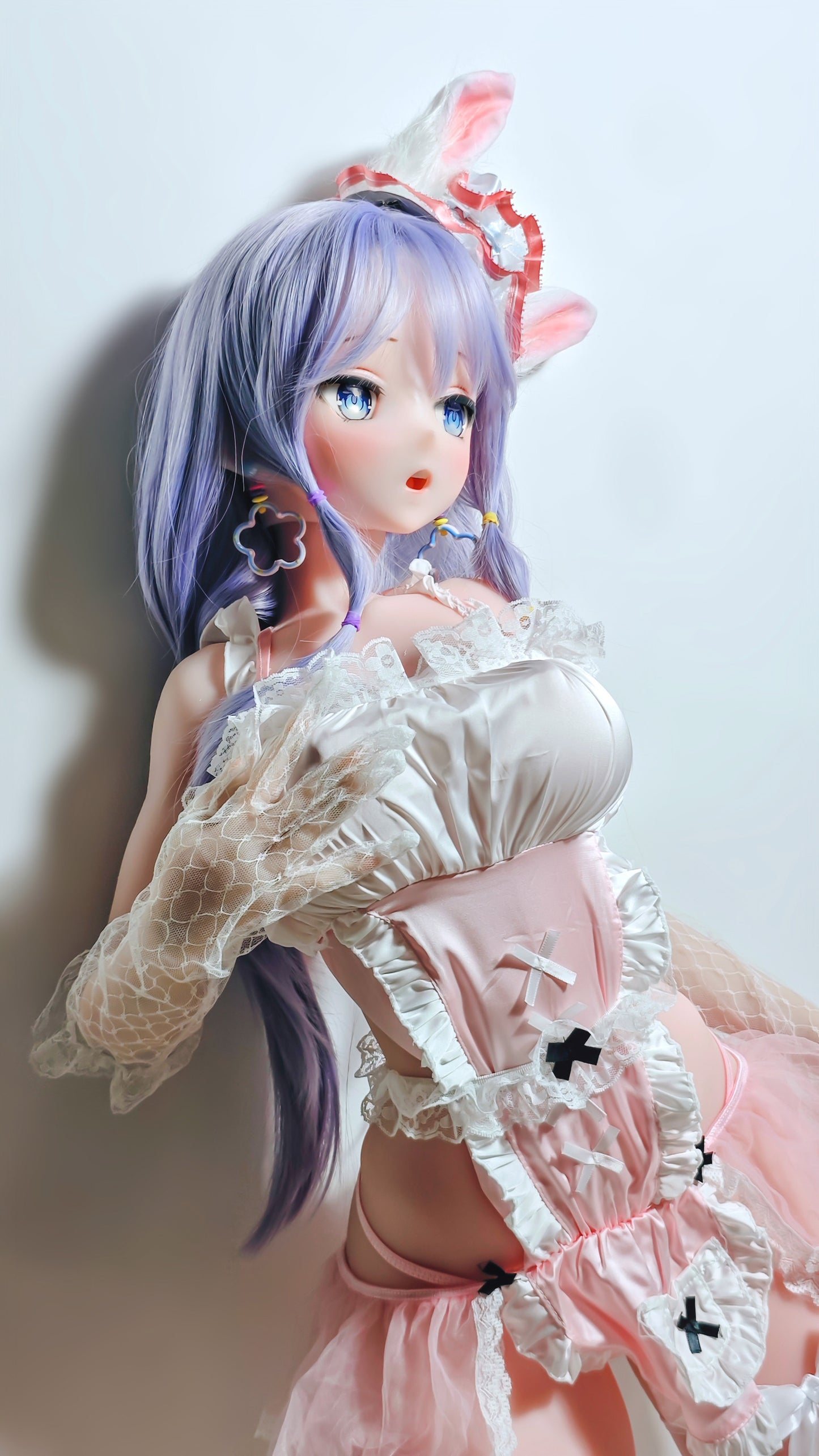 ElsaBabe 148 cm Anime-Puppe Platin-Silikon-Sexpuppe Erotisches Spielzeug mit Metallskelett, Furukawa Natsuki