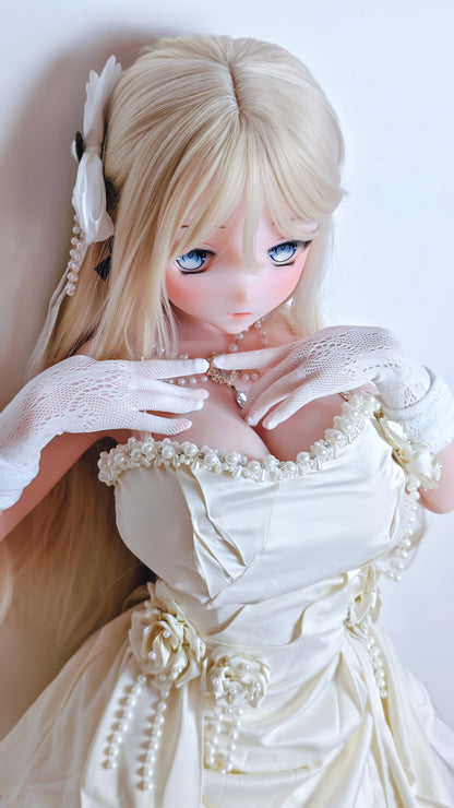 ElsaBabe 148 cm Anime-Puppe Platin-Silikon-Sexpuppe Erotisches Spielzeug mit Metallskelett, Furukawa Natsuki