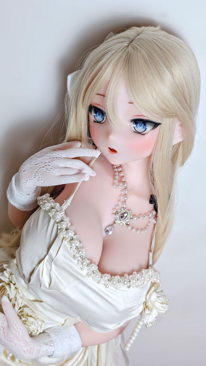 ElsaBabe 148 cm Anime-Puppe Platin-Silikon-Sexpuppe Erotisches Spielzeug mit Metallskelett, Furukawa Natsuki