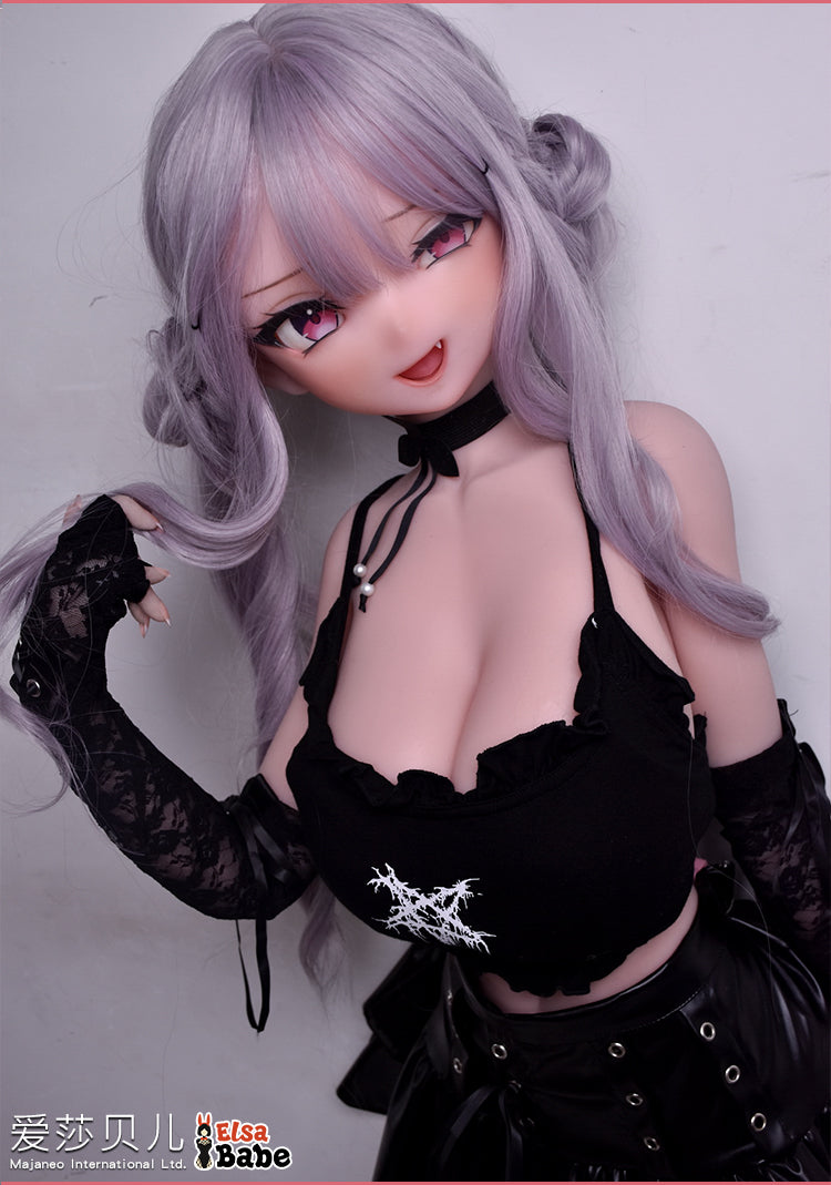 ElsaBabe 148 cm Anime-Puppe Platin-Silikon-Sexpuppe Erotisches Spielzeug mit Metallskelett, Furukawa Natsuki