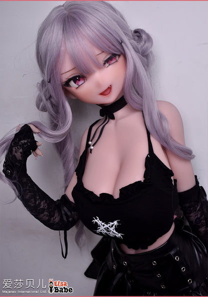 ElsaBabe 148 cm Anime-Puppe Platin-Silikon-Sexpuppe Erotisches Spielzeug mit Metallskelett, Furukawa Natsuki