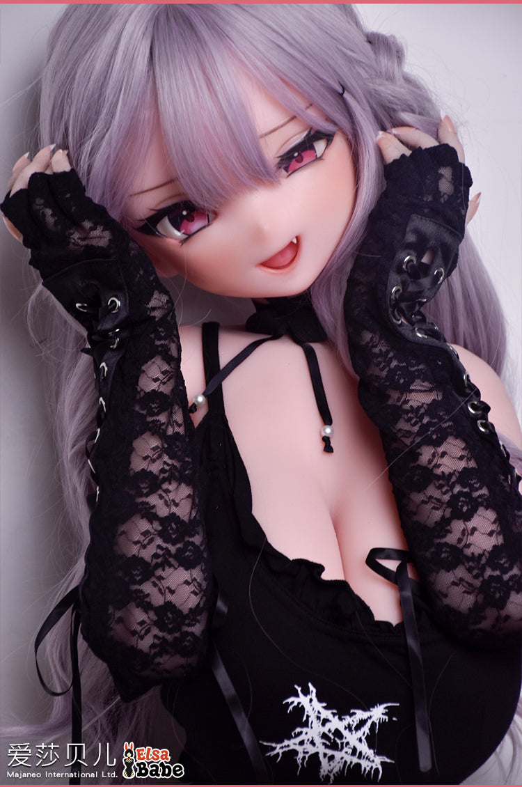 ElsaBabe 148 cm Anime-Puppe Platin-Silikon-Sexpuppe Erotisches Spielzeug mit Metallskelett, Furukawa Natsuki