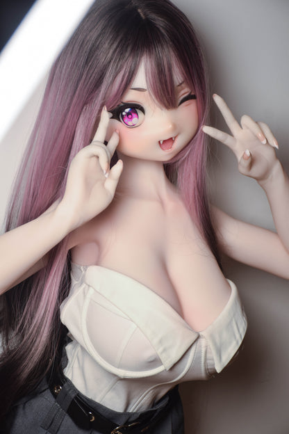 ElsaBabe 148 cm Anime-Puppe Platin-Silikon-Sexpuppe Erotisches Spielzeug mit Metallskelett, Furukawa Natsuki
