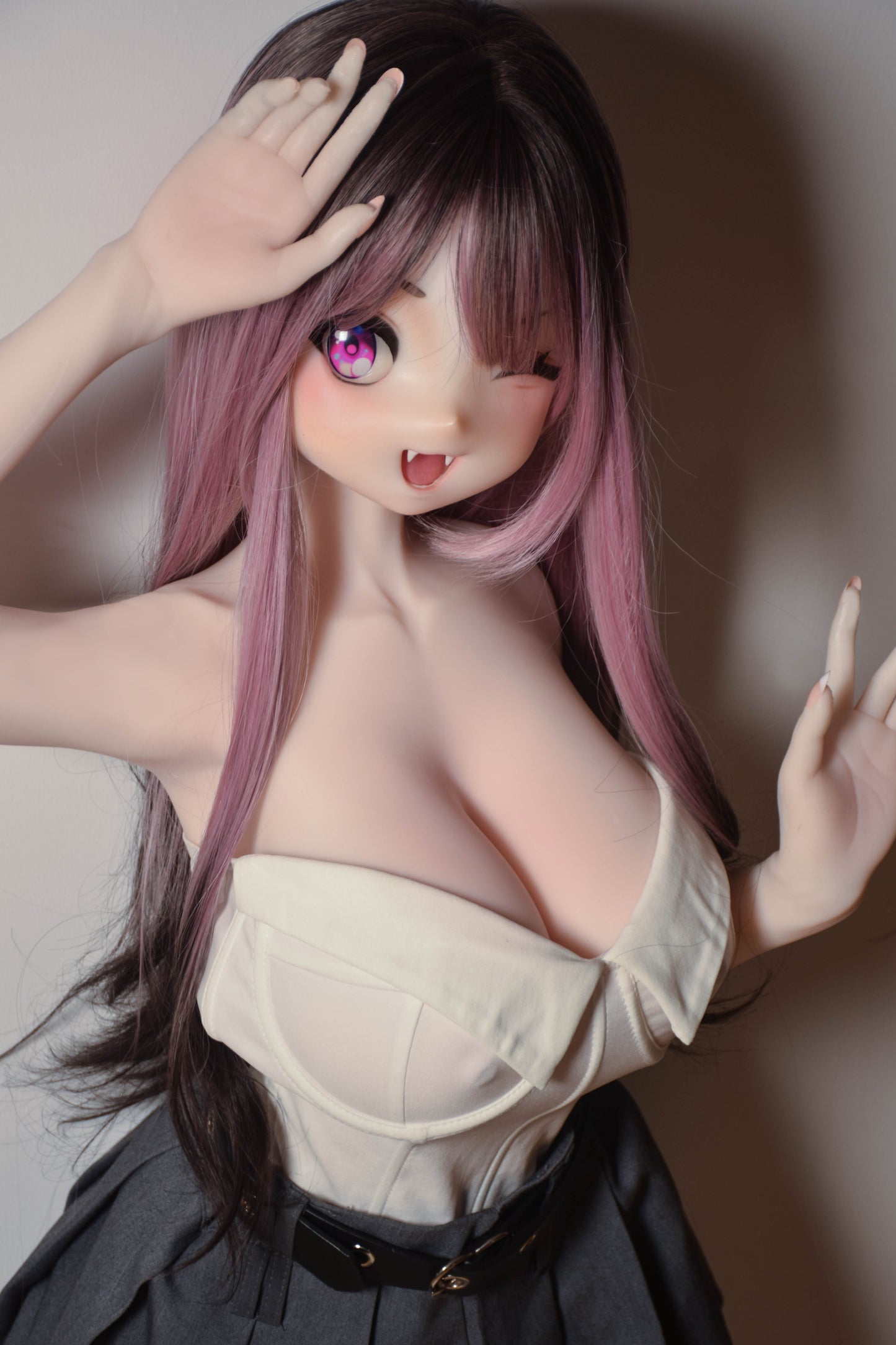 ElsaBabe 148 cm Anime-Puppe Platin-Silikon-Sexpuppe Erotisches Spielzeug mit Metallskelett, Furukawa Natsuki