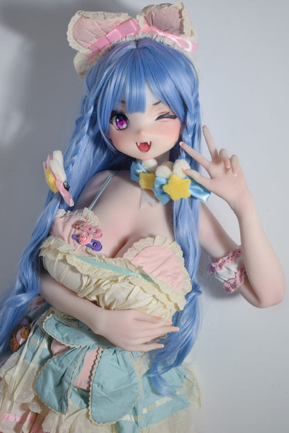 ElsaBabe 148 cm Anime-Puppe Platin-Silikon-Sexpuppe Erotisches Spielzeug mit Metallskelett, Furukawa Natsuki