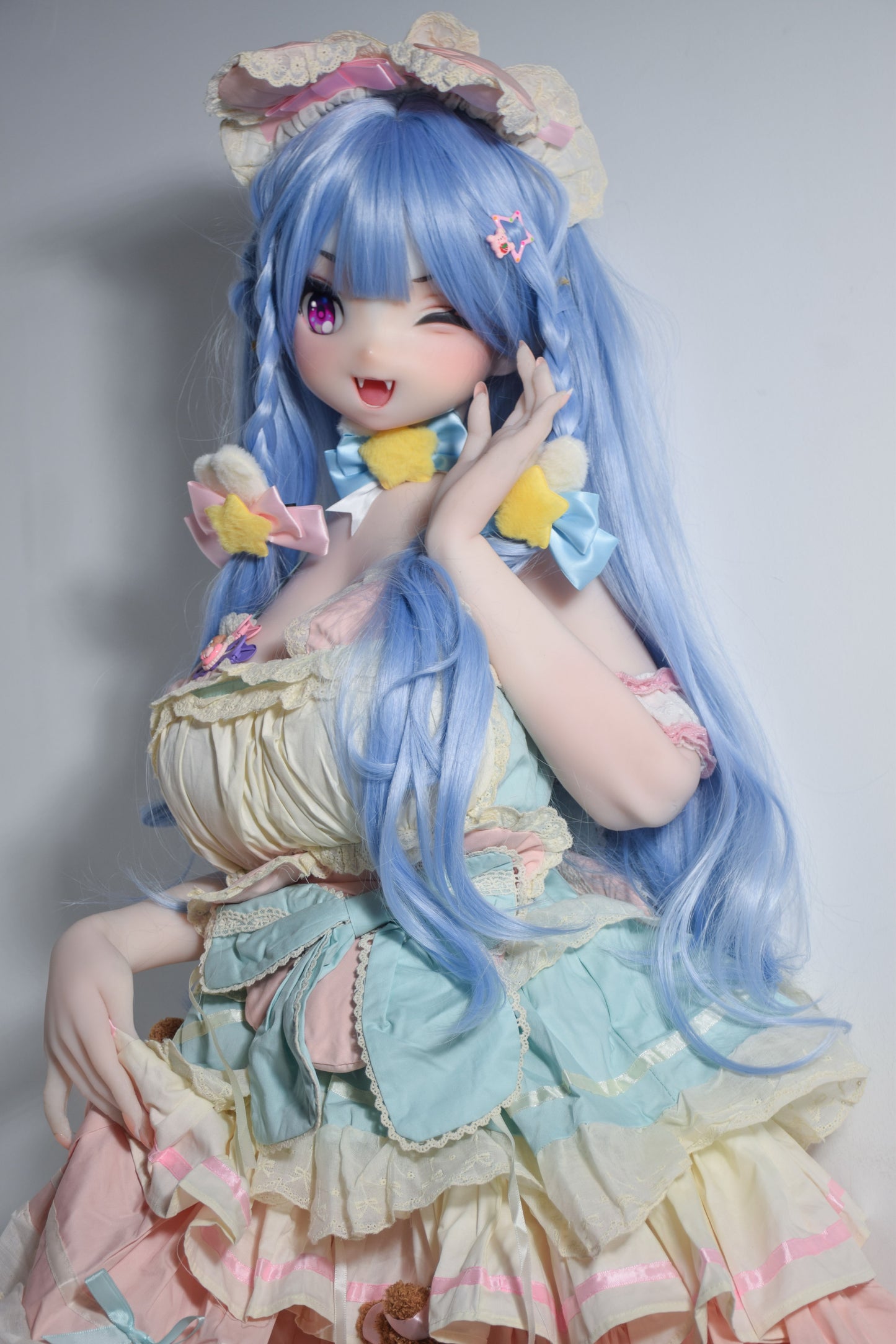 ElsaBabe 148 cm Anime-Puppe Platin-Silikon-Sexpuppe Erotisches Spielzeug mit Metallskelett, Furukawa Natsuki