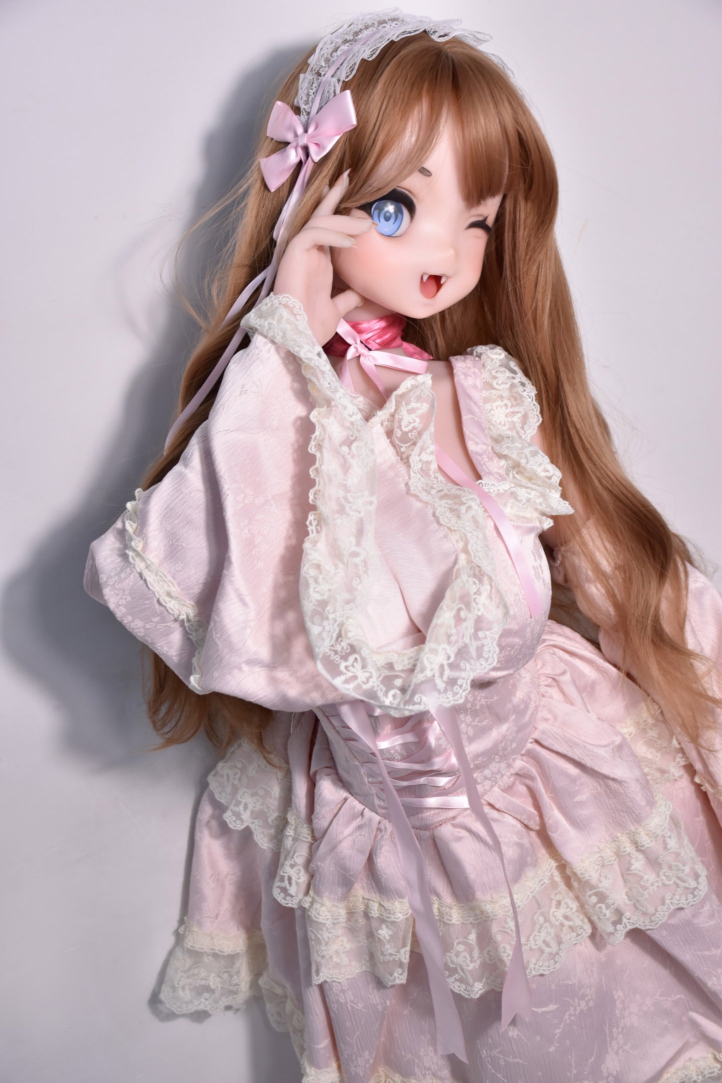 ElsaBabe 148 cm Anime-Puppe Platin-Silikon-Sexpuppe Erotisches Spielzeug mit Metallskelett, Furukawa Natsuki