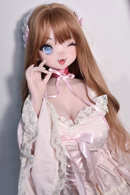 ElsaBabe 148 cm Anime-Puppe Platin-Silikon-Sexpuppe Erotisches Spielzeug mit Metallskelett, Furukawa Natsuki