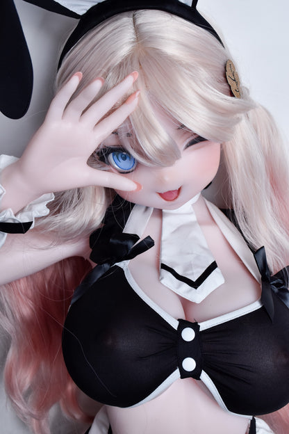 ElsaBabe 148 cm Anime-Puppe Platin-Silikon-Sexpuppe Erotisches Spielzeug mit Metallskelett, Furukawa Natsuki