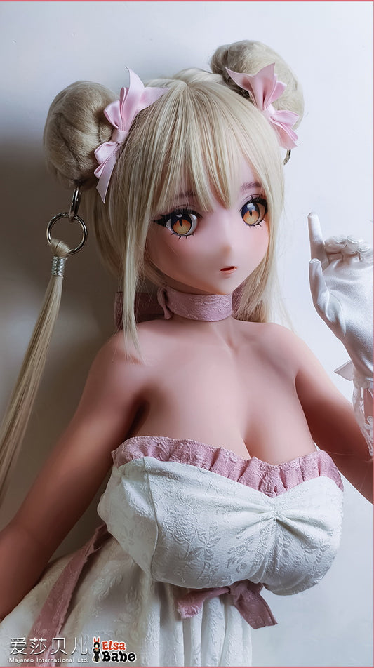 ElsaBabe 148 cm Anime-Puppe Platin-Silikon-Sexpuppe Erotisches Spielzeug mit Metallskelett, Furukawa Natsuki