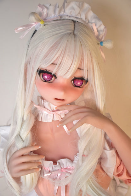 ElsaBabe 148 cm Anime-Puppe Platin-Silikon-Sexpuppe Erotisches Spielzeug mit Metallskelett, Furukawa Natsuki