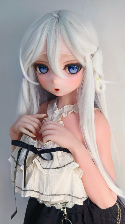 ElsaBabe 148 cm Anime-Puppe Platin-Silikon-Sexpuppe Erotisches Spielzeug mit Metallskelett, Furukawa Natsuki