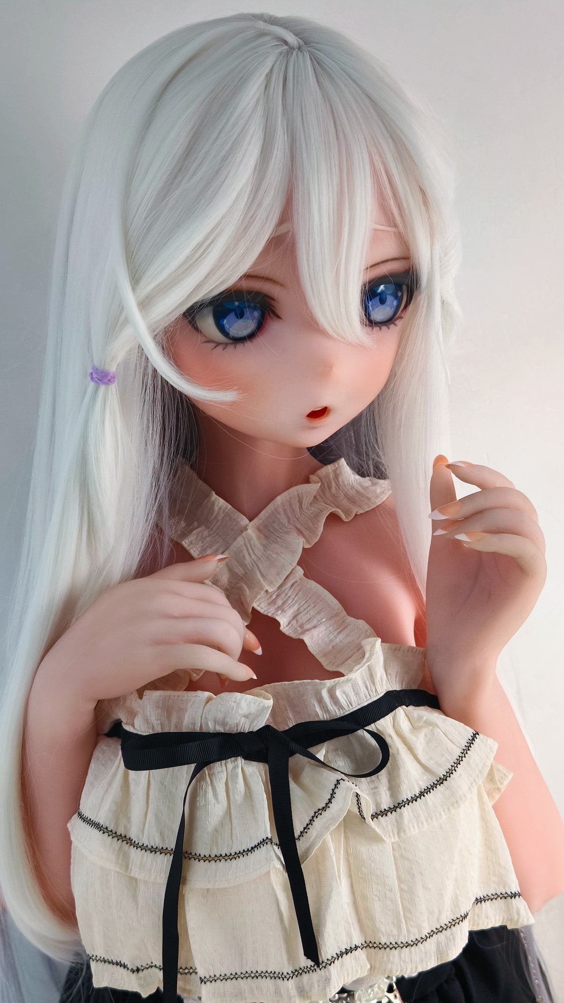 ElsaBabe 148 cm Anime-Puppe Platin-Silikon-Sexpuppe Erotisches Spielzeug mit Metallskelett, Furukawa Natsuki