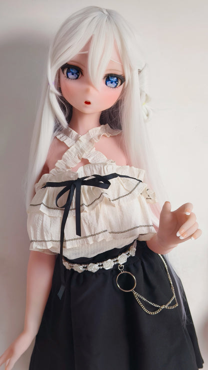 ElsaBabe 148 cm Anime-Puppe Platin-Silikon-Sexpuppe Erotisches Spielzeug mit Metallskelett, Furukawa Natsuki