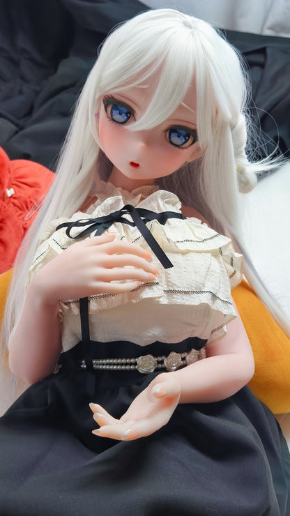 ElsaBabe 148 cm Anime-Puppe Platin-Silikon-Sexpuppe Erotisches Spielzeug mit Metallskelett, Furukawa Natsuki