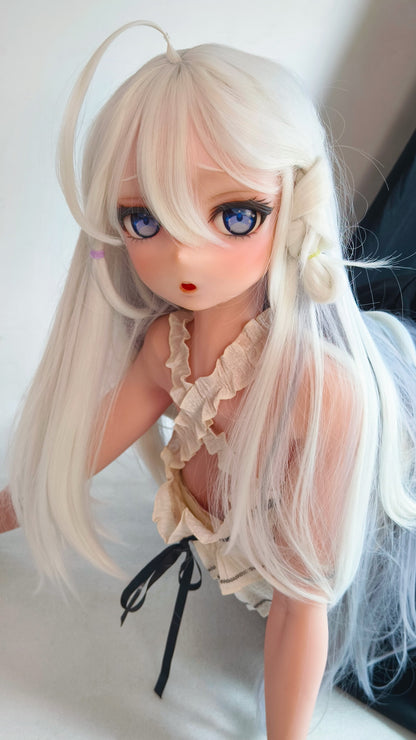 ElsaBabe 148 cm Anime-Puppe Platin-Silikon-Sexpuppe Erotisches Spielzeug mit Metallskelett, Furukawa Natsuki