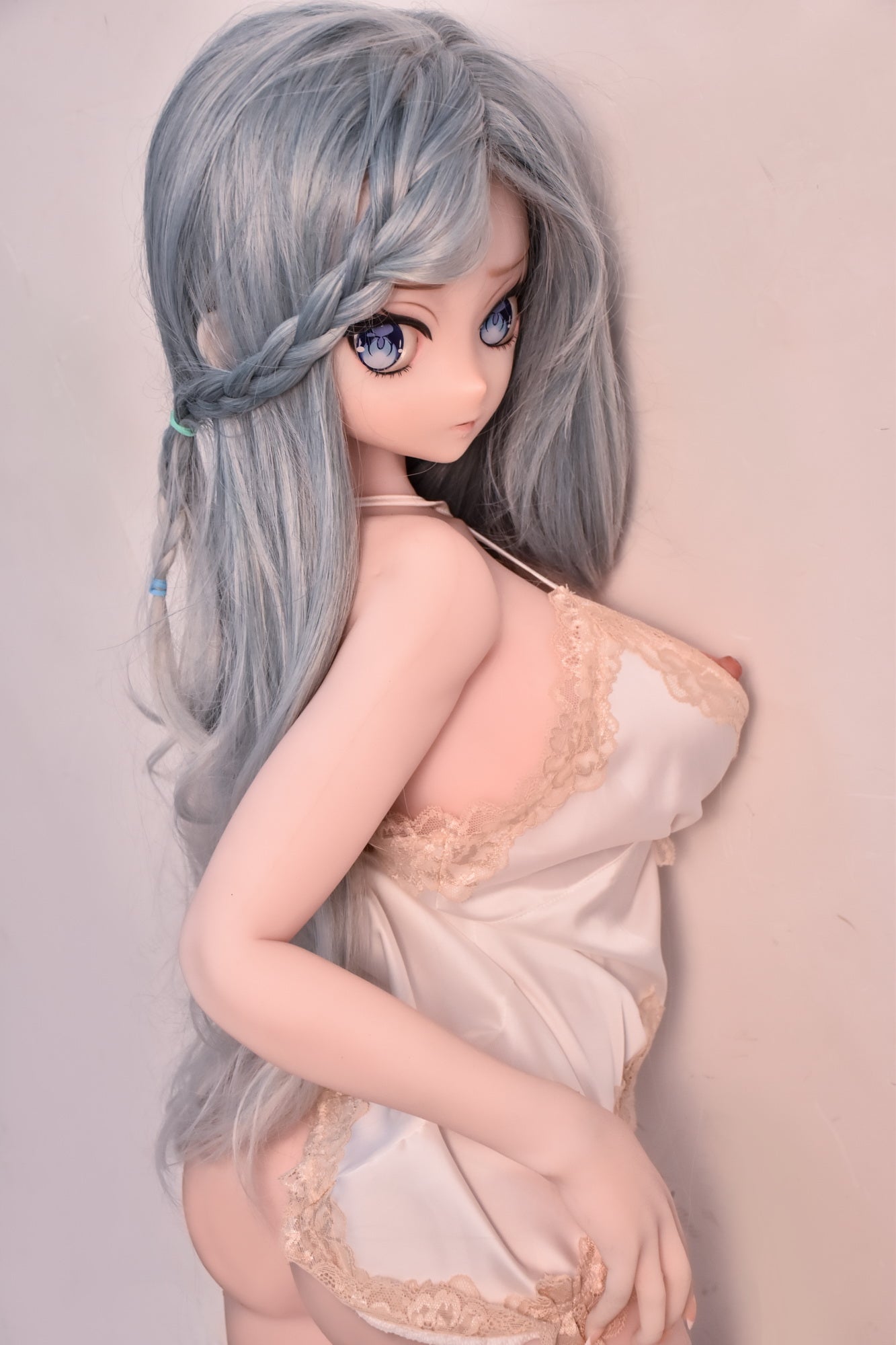 ElsaBabe 148 cm Anime-Puppe Platin-Silikon-Sexpuppe Erotisches Spielzeug mit Metallskelett, Furukawa Natsuki