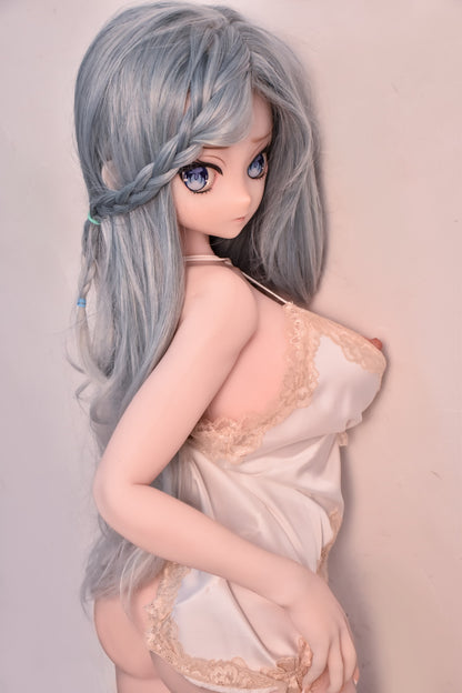 ElsaBabe 148 cm Anime-Puppe Platin-Silikon-Sexpuppe Erotisches Spielzeug mit Metallskelett, Furukawa Natsuki