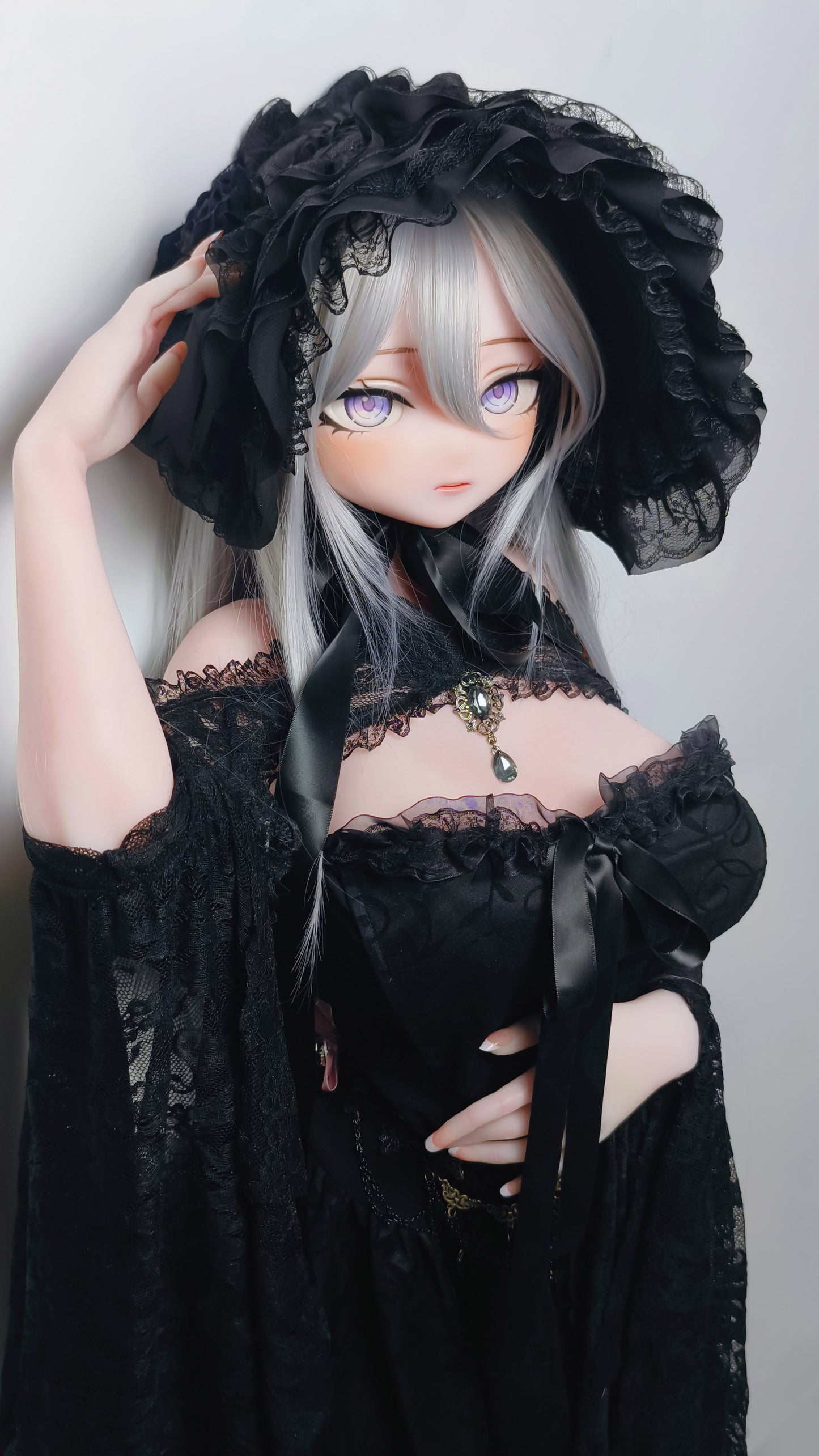 ElsaBabe 148 cm Anime-Puppe Platin-Silikon-Sexpuppe Erotisches Spielzeug mit Metallskelett, Furukawa Natsuki