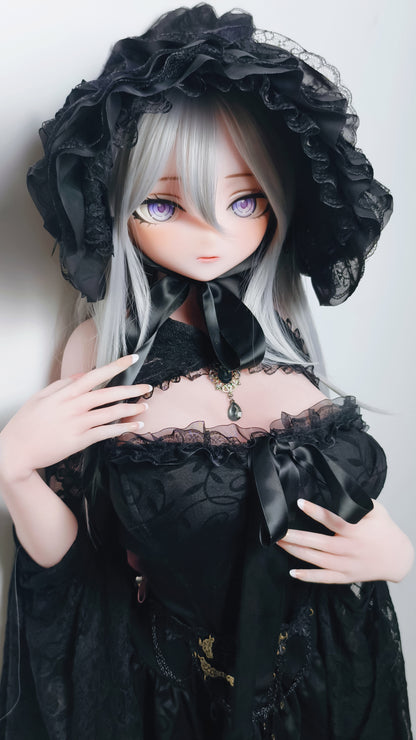 ElsaBabe 148 cm Anime-Puppe Platin-Silikon-Sexpuppe Erotisches Spielzeug mit Metallskelett, Furukawa Natsuki