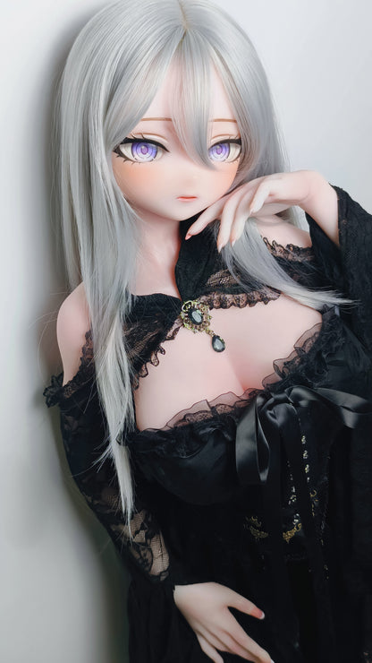 ElsaBabe 148 cm Anime-Puppe Platin-Silikon-Sexpuppe Erotisches Spielzeug mit Metallskelett, Furukawa Natsuki
