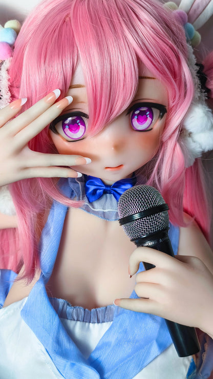 ElsaBabe 148 cm Anime-Puppe Platin-Silikon-Sexpuppe Erotisches Spielzeug mit Metallskelett, Furukawa Natsuki