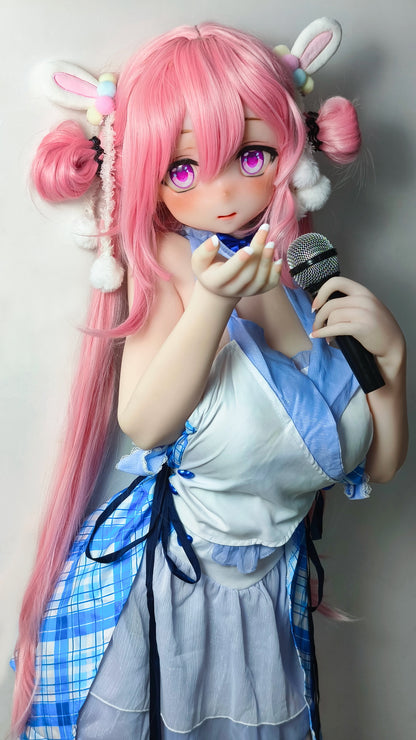 ElsaBabe 148 cm Anime-Puppe Platin-Silikon-Sexpuppe Erotisches Spielzeug mit Metallskelett, Furukawa Natsuki