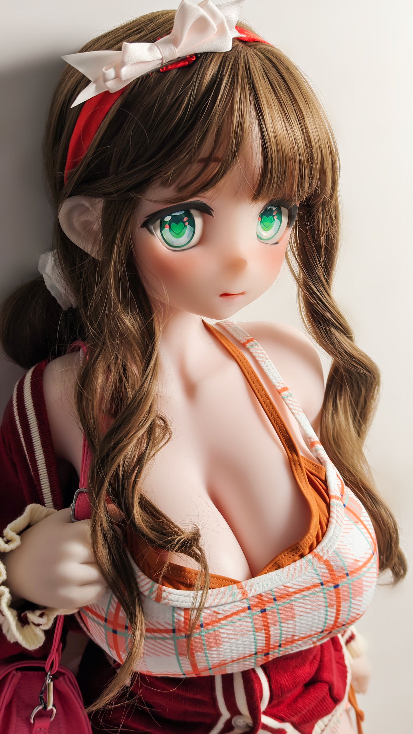 ElsaBabe 148 cm Anime-Puppe Platin-Silikon-Sexpuppe Erotisches Spielzeug mit Metallskelett, Furukawa Natsuki