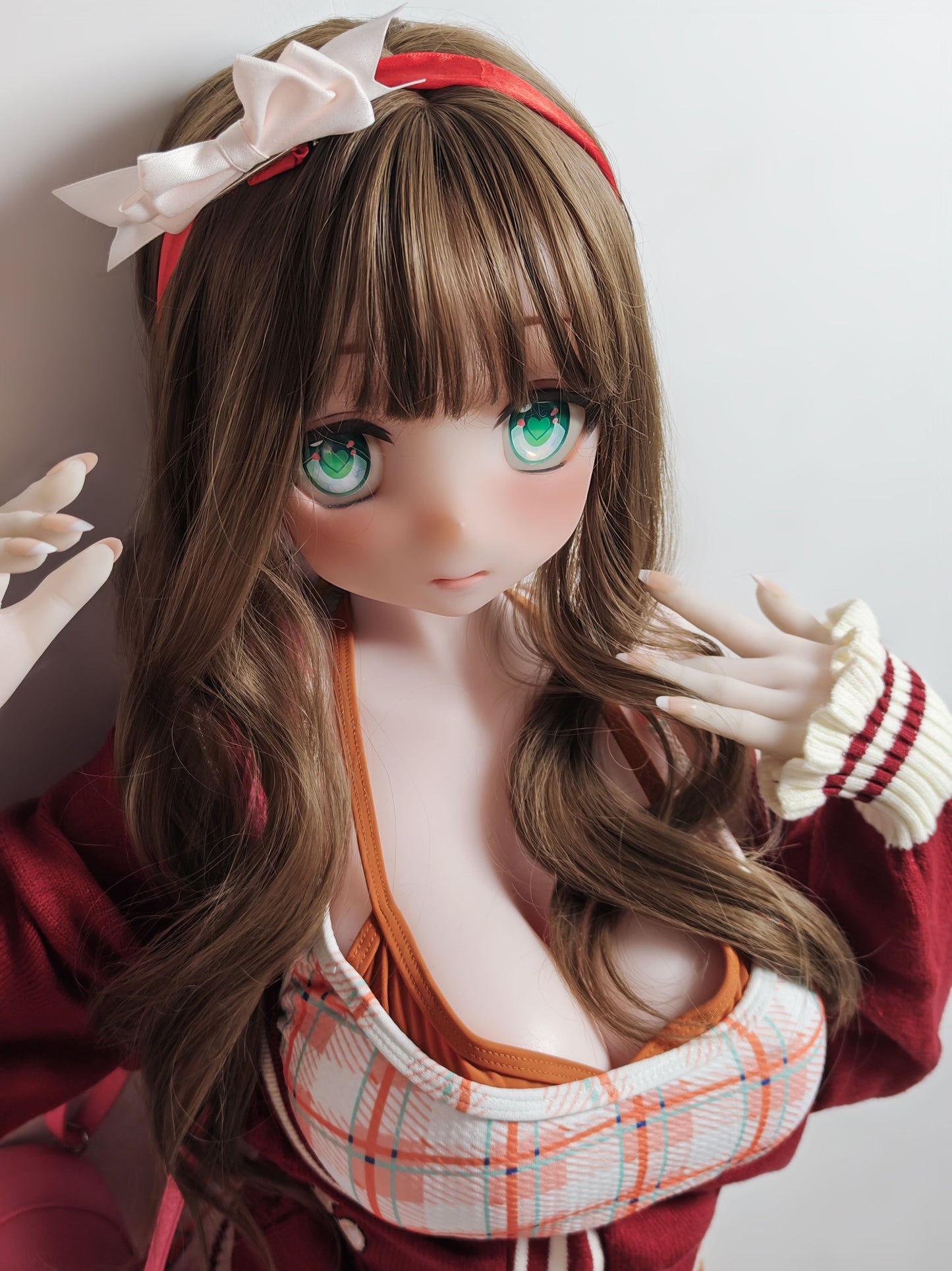 ElsaBabe 148 cm Anime-Puppe Platin-Silikon-Sexpuppe Erotisches Spielzeug mit Metallskelett, Furukawa Natsuki