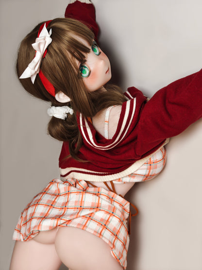 ElsaBabe 148 cm Anime-Puppe Platin-Silikon-Sexpuppe Erotisches Spielzeug mit Metallskelett, Furukawa Natsuki