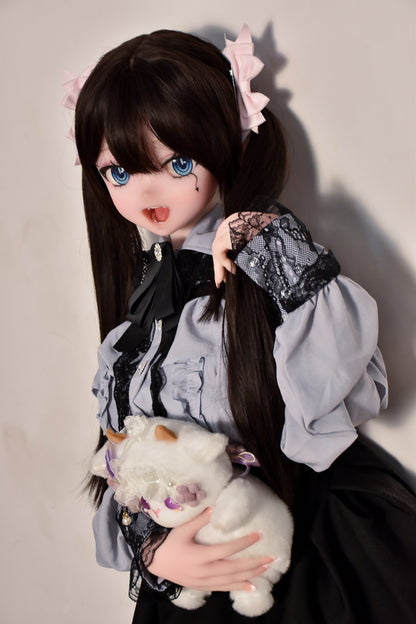 ElsaBabe 148 cm Anime-Puppe Platin-Silikon-Sexpuppe Erotisches Spielzeug mit Metallskelett, Furukawa Natsuki
