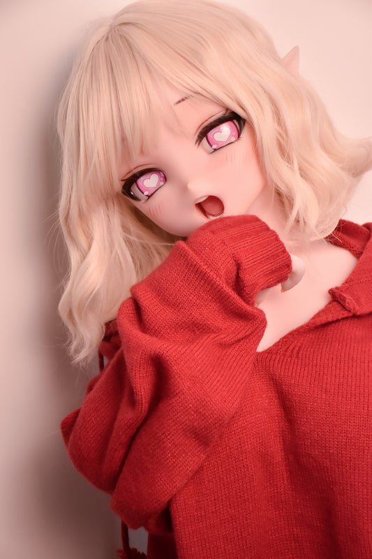 ElsaBabe 148 cm Anime-Puppe Platin-Silikon-Sexpuppe Erotisches Spielzeug mit Metallskelett, Furukawa Natsuki