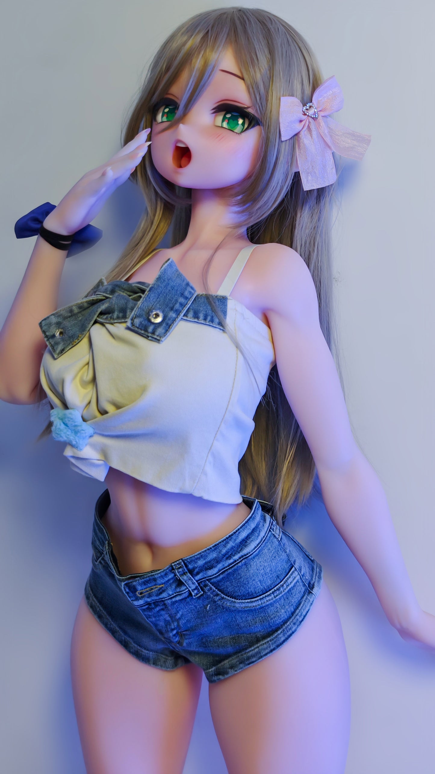 ElsaBabe 148 cm Anime-Puppe Platin-Silikon-Sexpuppe Erotisches Spielzeug mit Metallskelett, Furukawa Natsuki